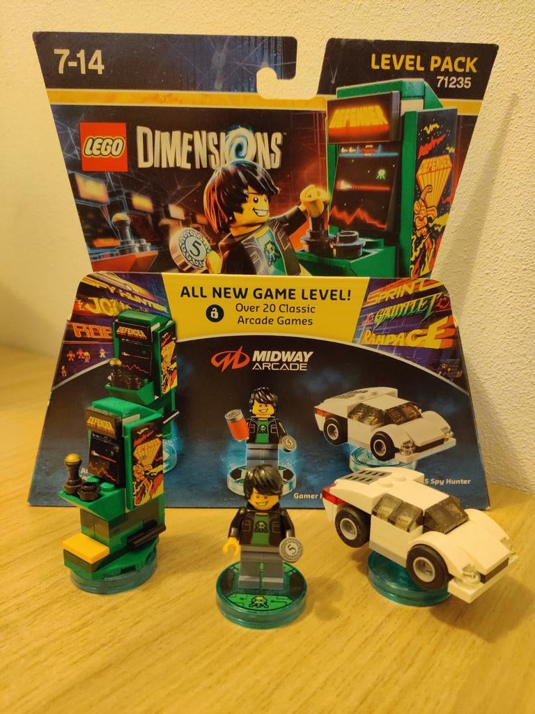 Lego Dimensions Midway Arcade level pack - Met doos, Avontuur en Actie, Verzenden, 2 spelers, Zo goed als nieuw