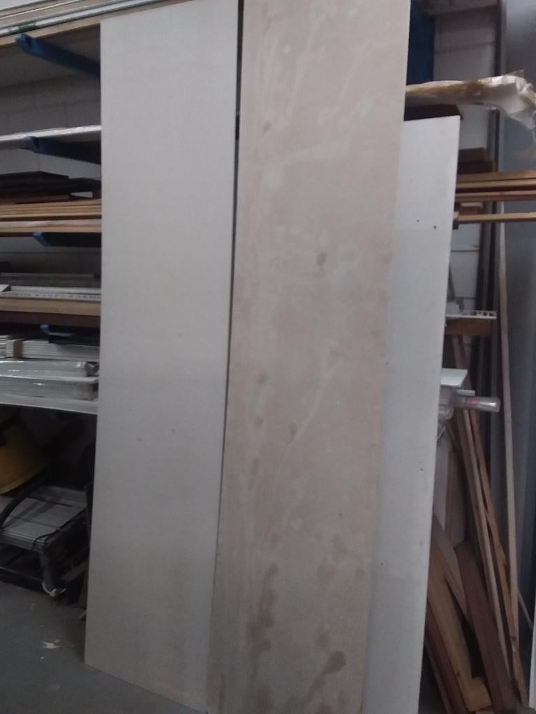 Gipsplaten en fermacel platen., Ophalen, Minder dan 20 mm