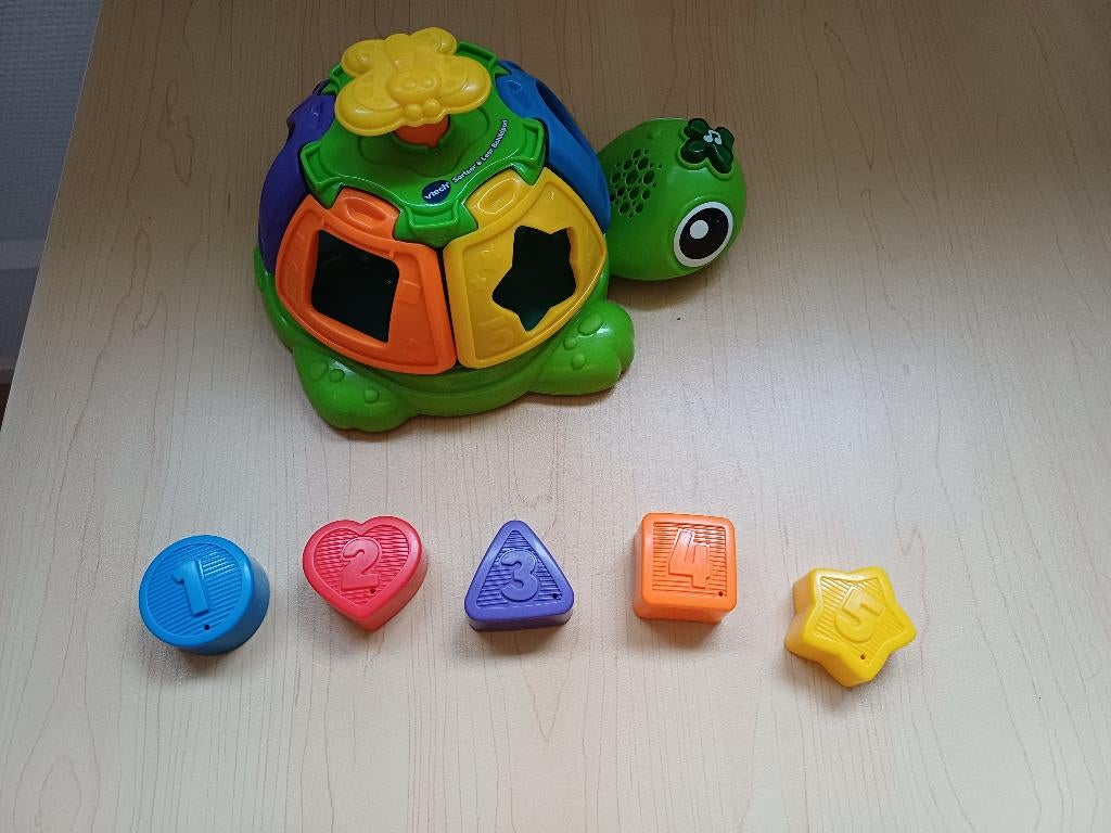 Sorteer en leer schildpad, Ophalen of Verzenden, Zo goed als nieuw, 6 maanden tot 2 jaar