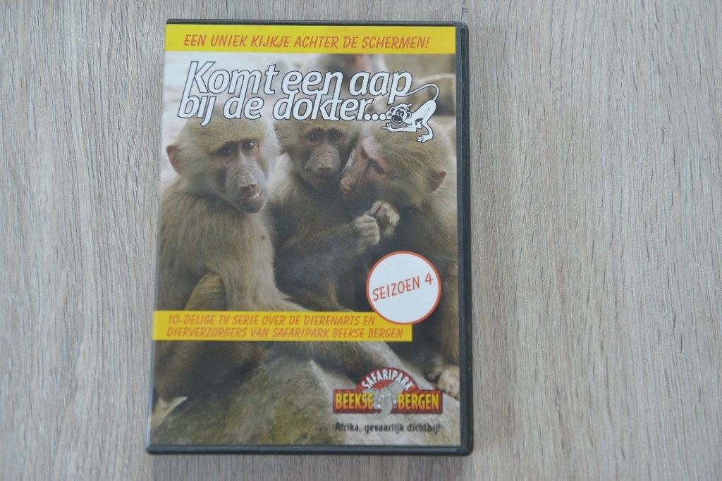 KOMT EEN AAP BIJ DE DOKTER - BEEKSE BERGEN SEIZOEN 4, Cd's en Dvd's, Alle leeftijden, Verzenden, Zo goed als nieuw, Komedie