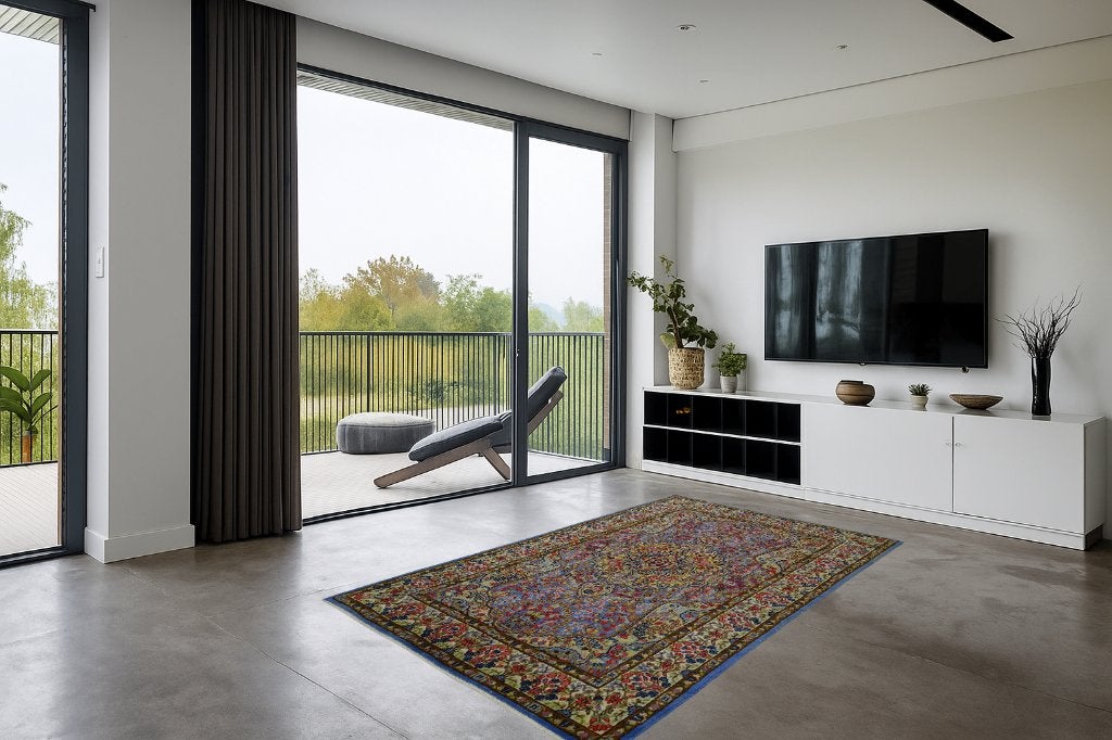 Perzisch tapijt - Kirman - 242 x 150 cm - Handgeknoopt, Eclectisch - Klassiek - Modern - Antiek, -, -, 150 tot 200 cm