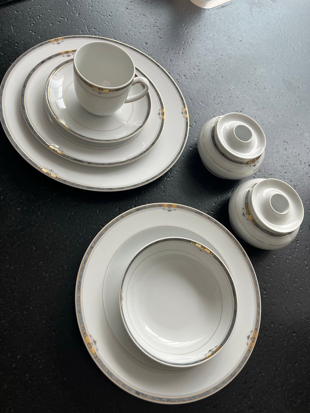Eschenbach Porselein Servies - 6-delig, Overige merken, Klassiek, Ophalen of Verzenden, Zo goed als nieuw