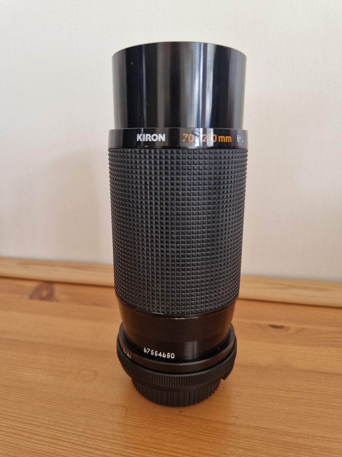 Kiron 70-210mm 1:4 MC Macro Zoomlens voor Nikon F-mount, Overige merken, Nikon F-mount, Macrofunctie, Gebruikt
