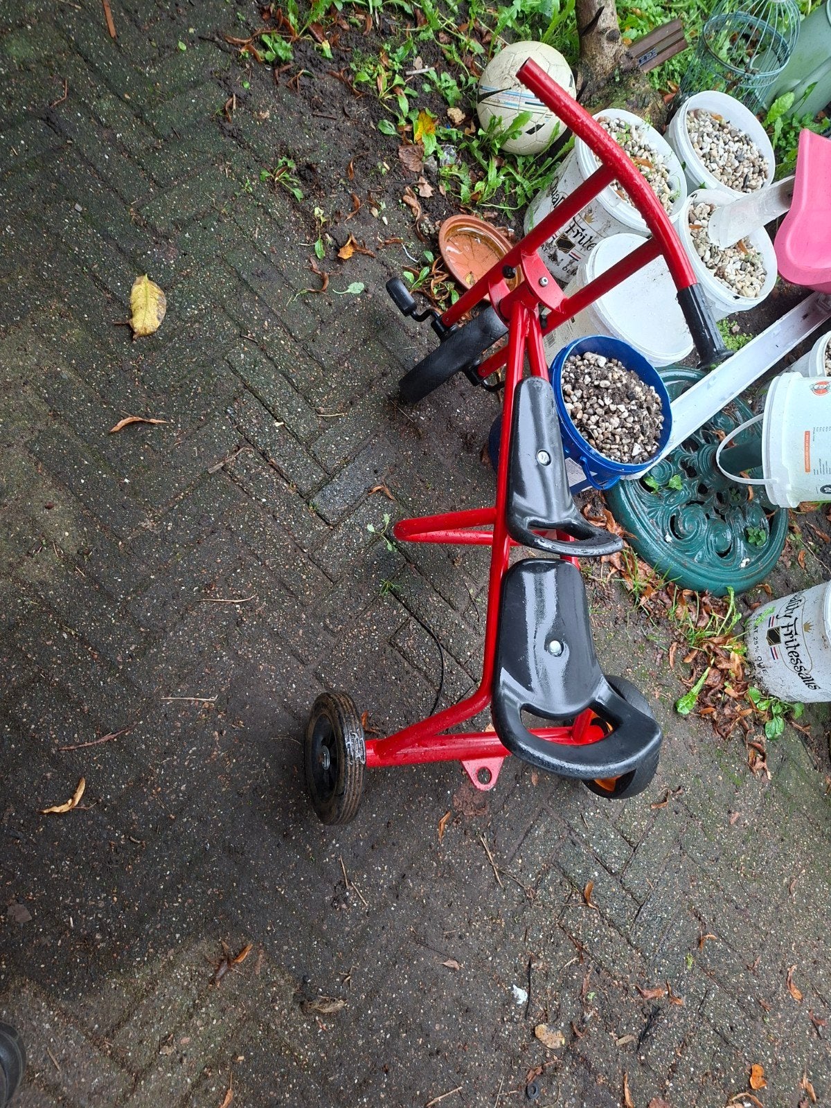 kinde fietsje, Ophalen, Gebruikt