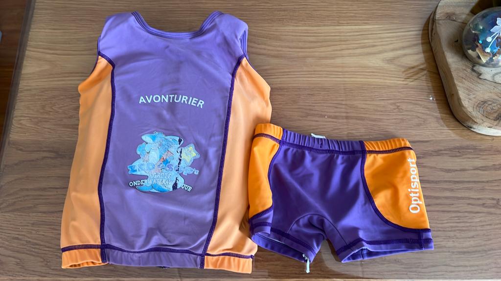 Zwemvest maat L 5-6 jaar, Watersport en Boten, Watersportkleding, Ophalen of Verzenden, Gebruikt, Kind, Reddingsvest of Zwemvest