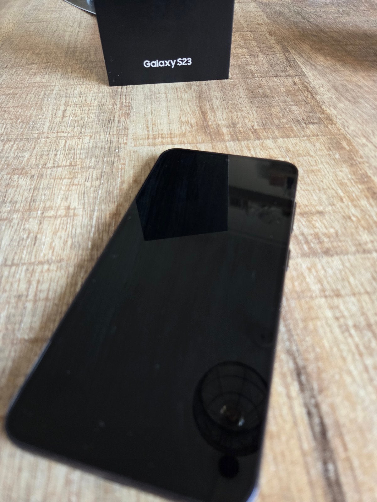 Samsung S23 - Krasvrij scherm, USB-C poort defect, Ophalen, Gebruikt, Touchscreen, Zonder abonnement