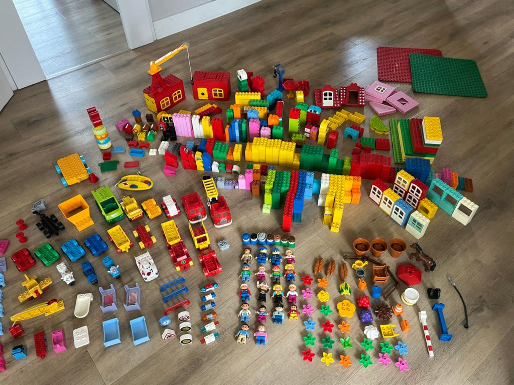 Heel veel Duplo, veel vintage oude Duplo, verzameling Duplo, Ophalen of Verzenden, Gebruikt, Duplo