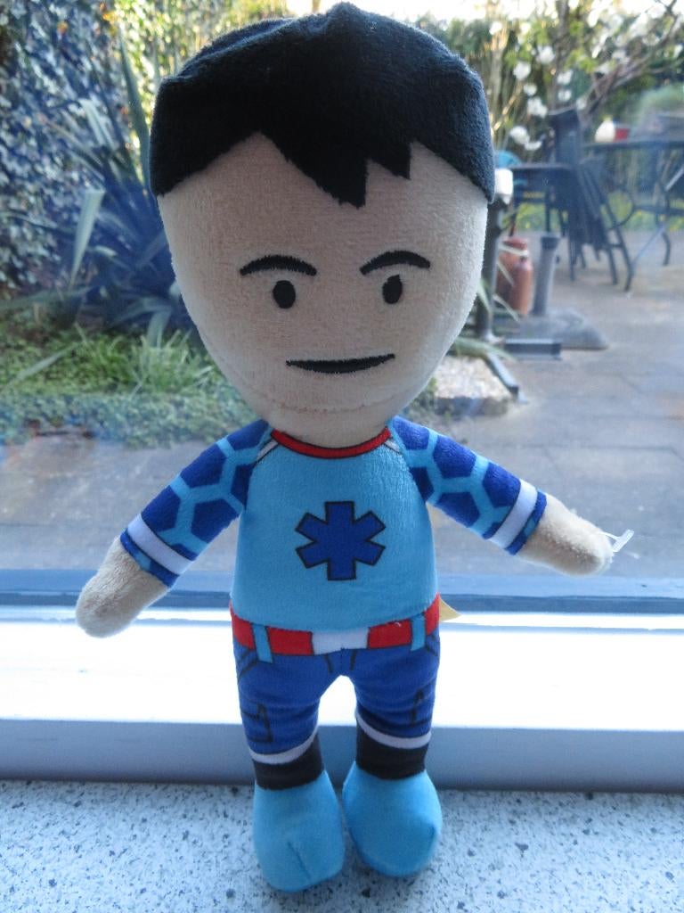 Zachte Pop RAV Team Ambulance Bram Brammetje blauw pak, Overige typen, Ophalen of Verzenden, Zo goed als nieuw, Wasbaar