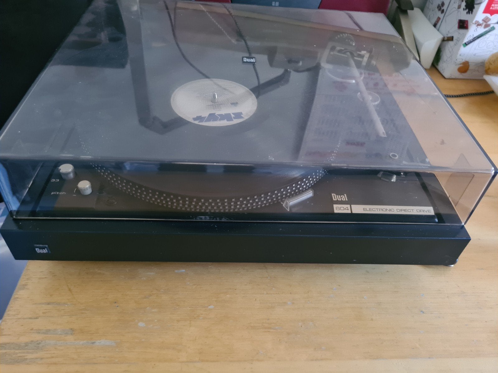 Dual 604 direct drive platenspeler, Ophalen of Verzenden