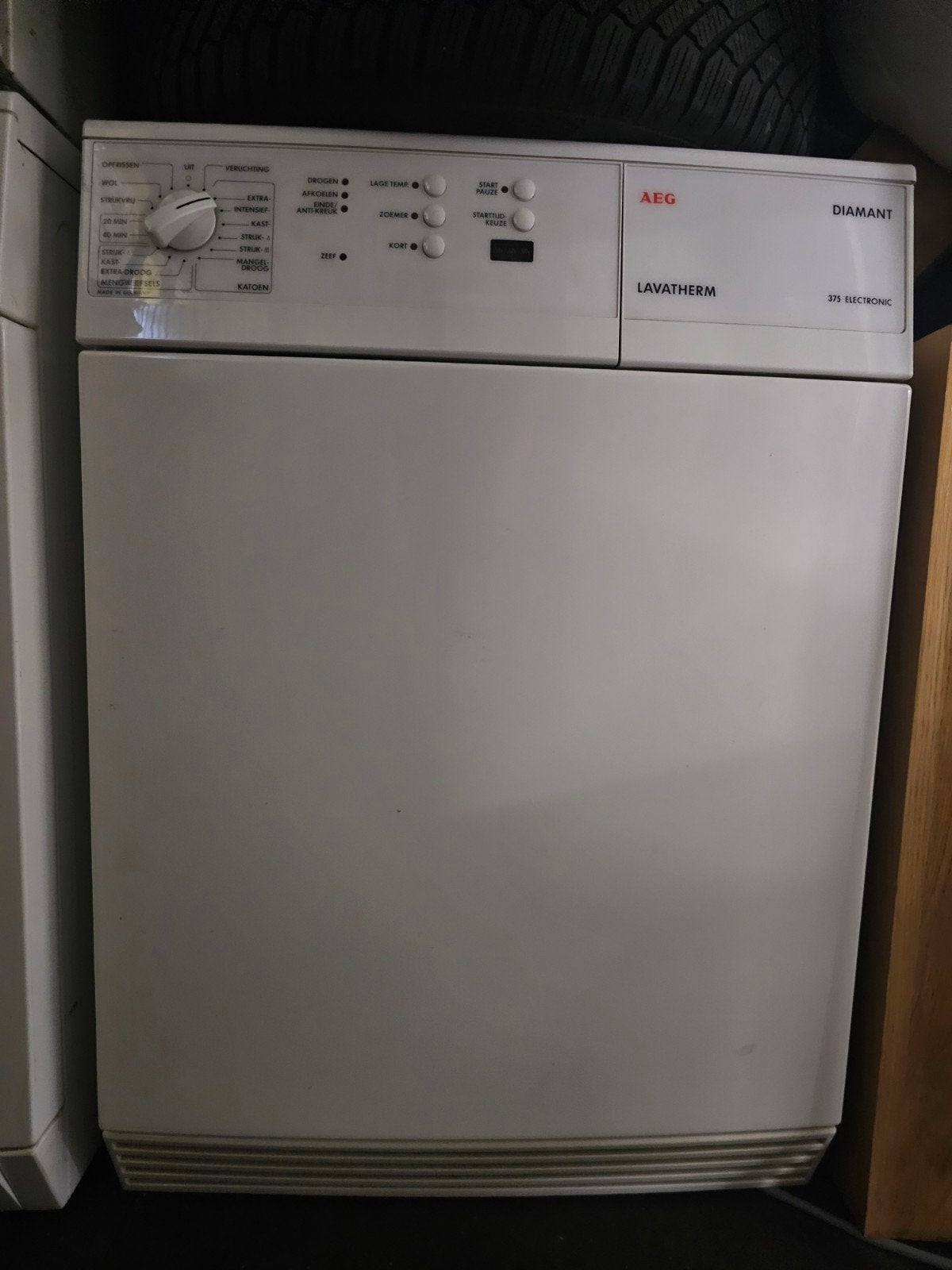 AEG Lavatherm 375 Electronic Wasdroger, Ophalen of Verzenden