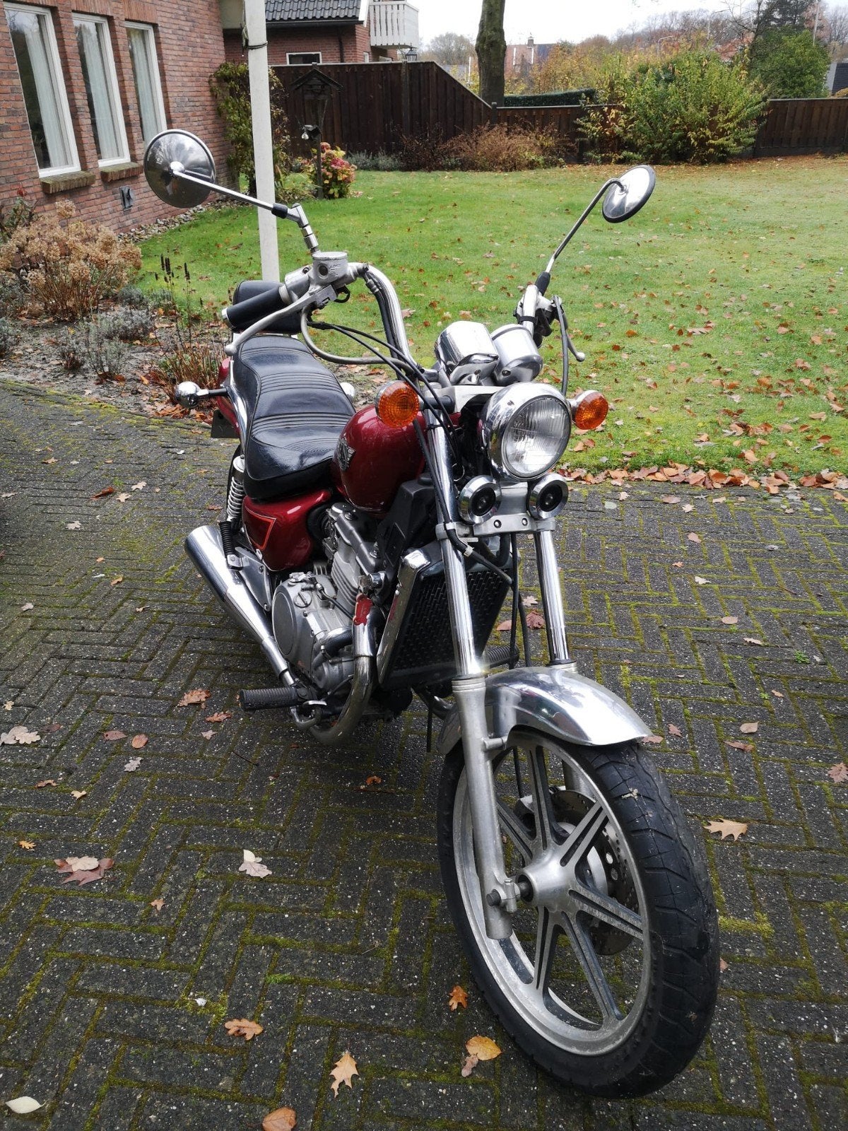 Kawasaki EN 500 Chopper - Klassieke Cruiser, 2 cilinders, Chopper, Gebruikt, Particulier