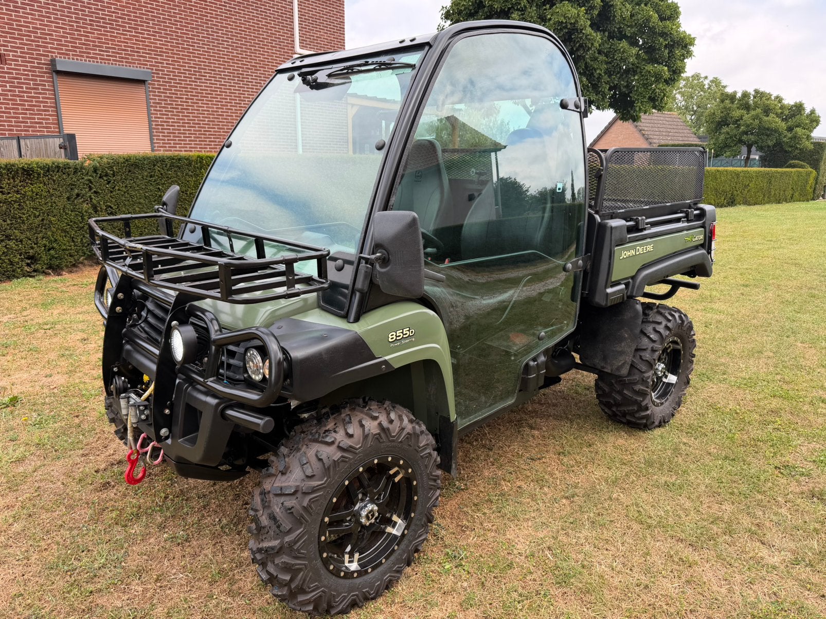 John deere gator olive XUV 855D 738uur!!!, Ophalen of Verzenden, Voertuig of Aanhanger