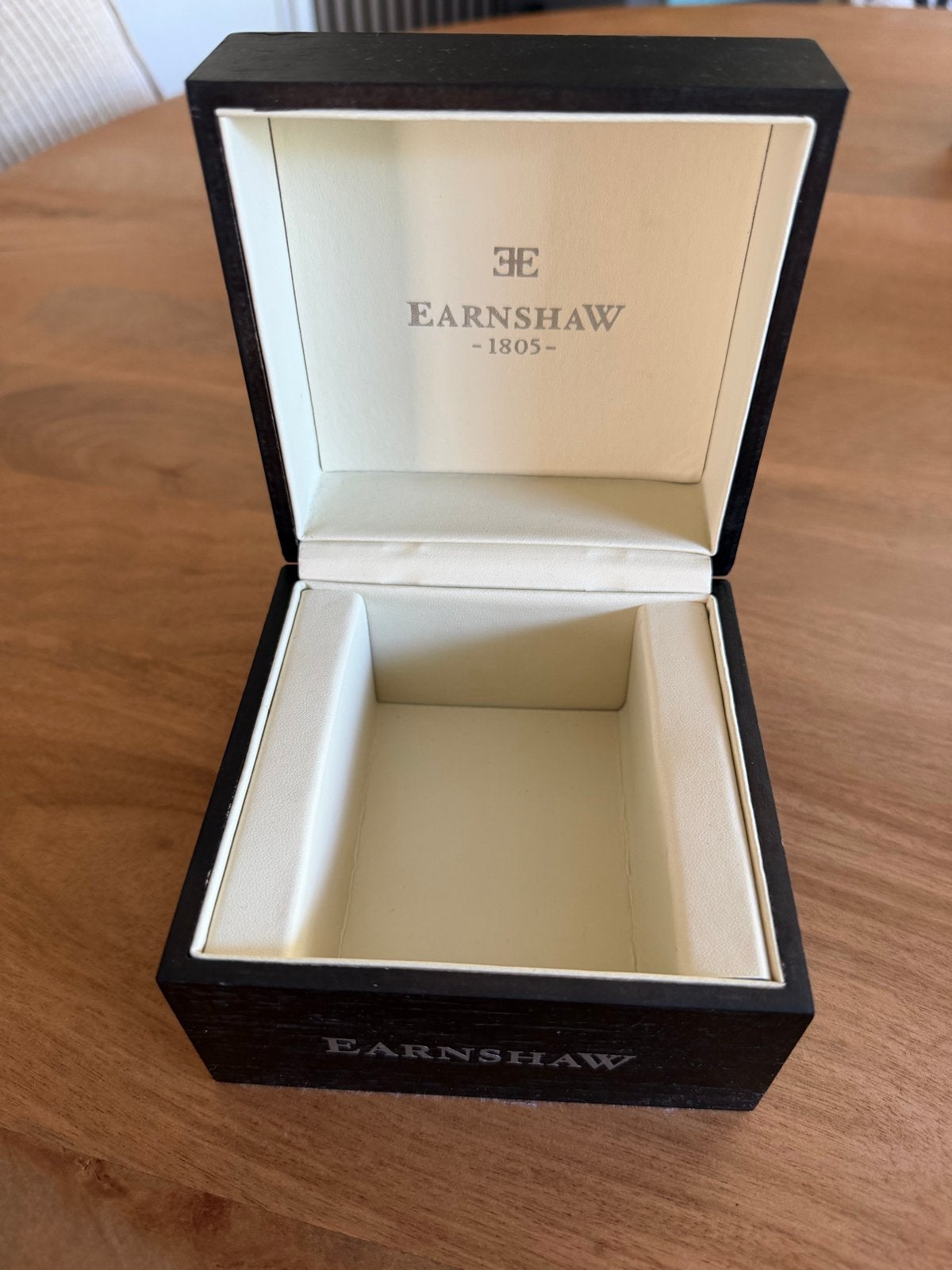 Earnshaw Executive Automatisch Horloge - Zo goed als nieuw, Leer, Polshorloge, Zo goed als nieuw, Goud