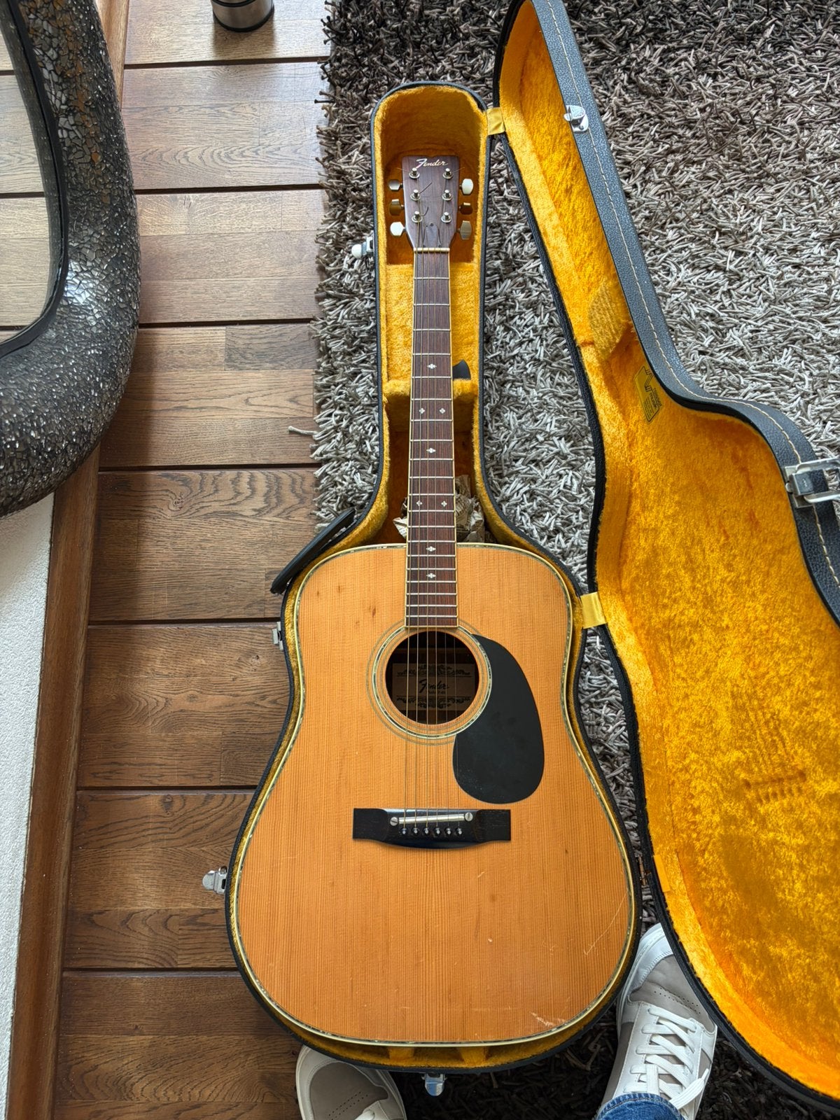 Fender F-65 Vintage Akoestische Gitaar (jaren ’70), Muziek en Instrumenten, Ophalen, Gebruikt, Western- of Steelstringgitaar