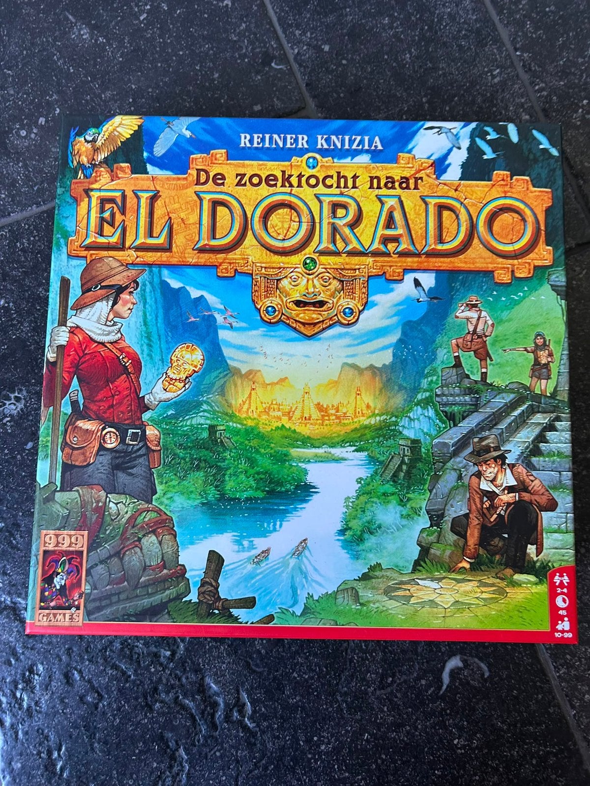 De Zoektocht naar El Dorado – 999 Games | Reiner Knizia, Verzenden, Zo goed als nieuw