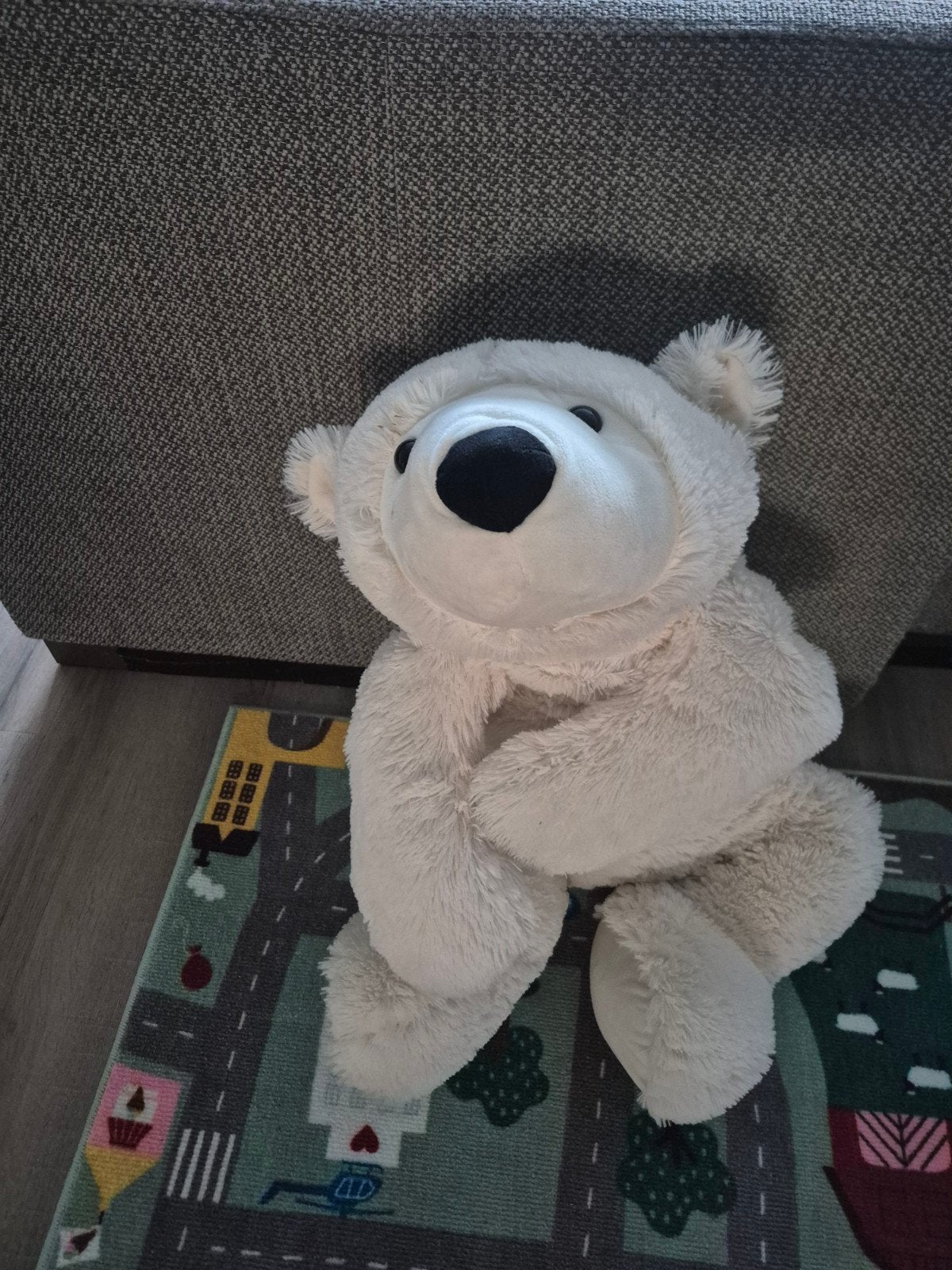 Grote knuffelbeer 65cm, nooit gebruikt, Ophalen, Beer, Zo goed als nieuw, Middelgroot (20 tot 80 cm)
