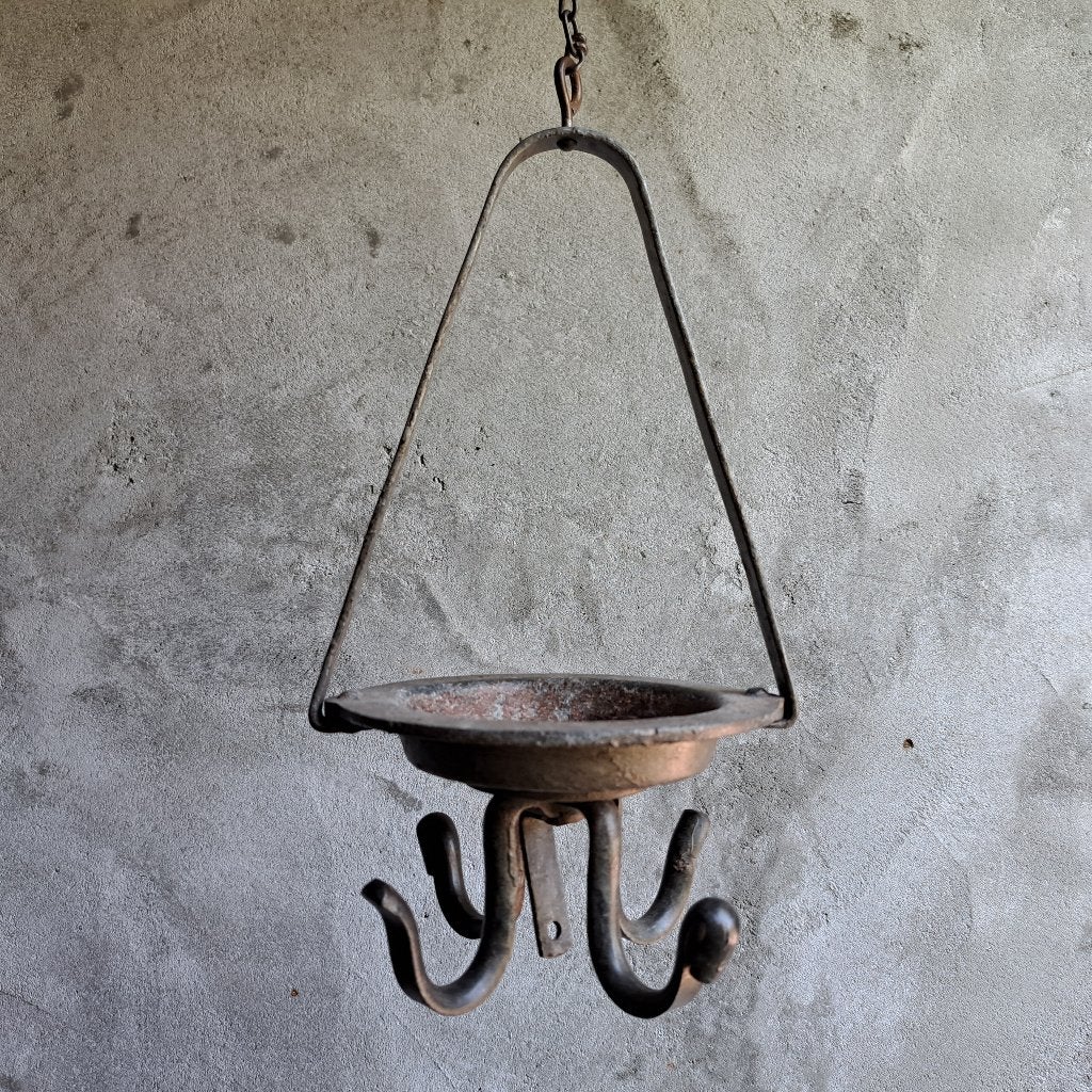 Oude brocante mijnwerkershaak zeepbakje haak mijnen *Etage3*, Gebruikt, ., Ophalen of Verzenden, .