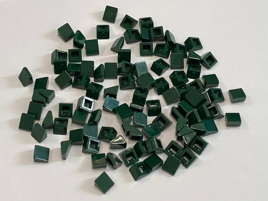 Partij 100x 1x1 Lego mini dakpannetjes (diverse kleuren, Overige thema's, Lego, Nieuw, Ophalen of Verzenden