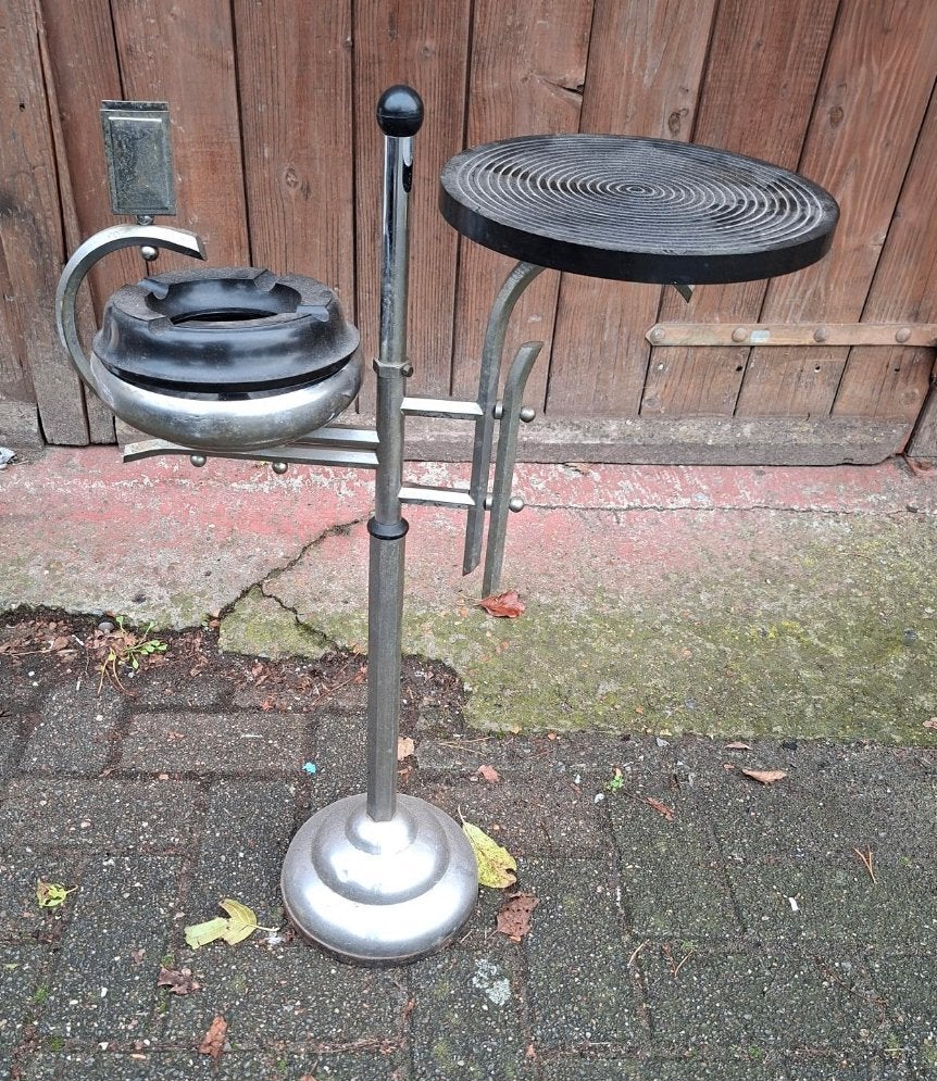 VINTAGE STAANDE ASBAK, Ophalen, Gebruikt, Asbak