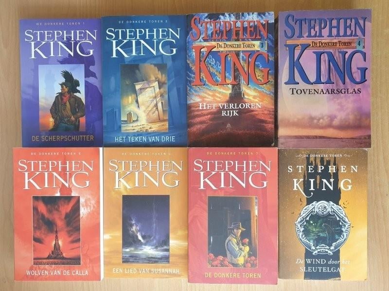 Stephen King - 8x De Donkere Toren, Boeken, Ophalen of Verzenden, Gelezen, Stephen King