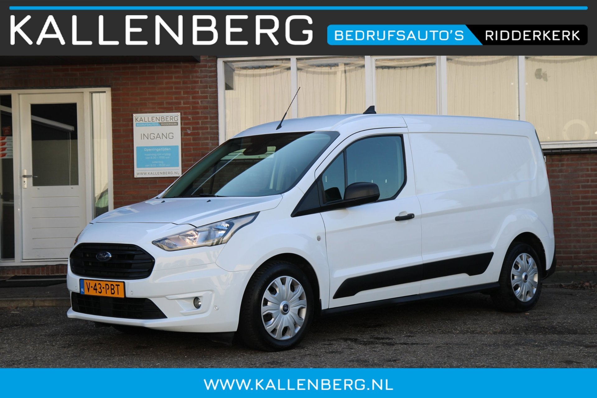 Ford TRANSIT CONNECT 1.5 EcoBlue 120PK L2 Trend / Camera / S, Voorwielaandrijving, Dealer onderhouden, Stof, Gebruikt