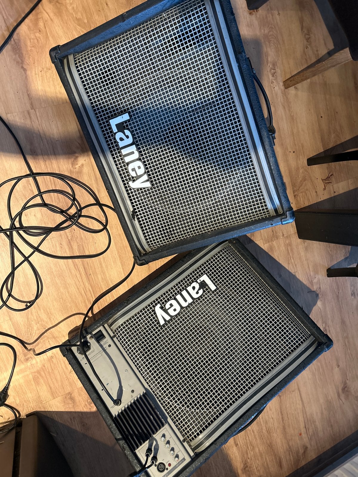 Laney monitoren: 1 actieve en 1 passieve monitor, Ophalen, Gebruikt, Minder dan 500 watt, Monitor(versterker)