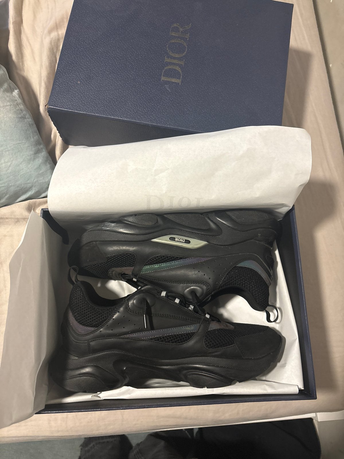 Dior B22 Sneakers Zwart, Kleding | Heren, Ophalen of Verzenden, Zo goed als nieuw, Zwart, Sneakers of Gympen