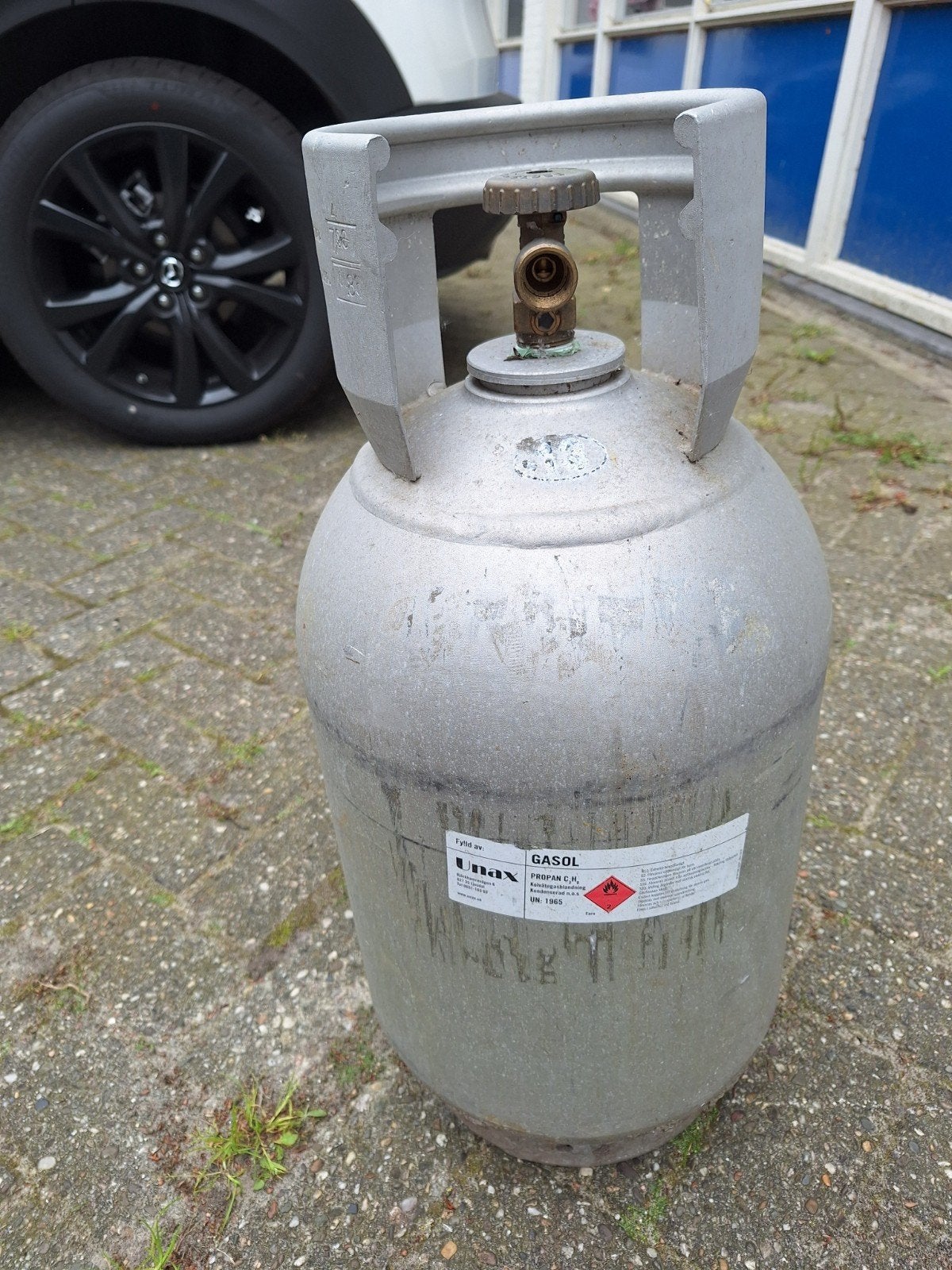 Gasfles vol - Propaan/Butaan, Ophalen, Gebruikt, Onbekend, Onbekend