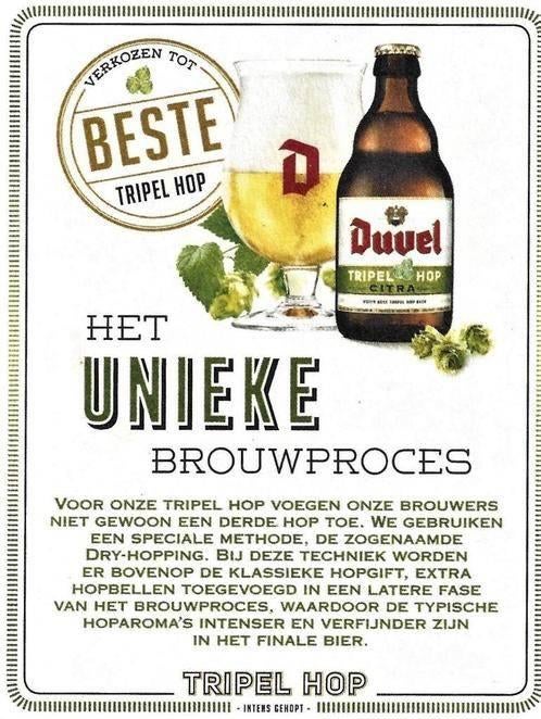 Bierviltje - Duvel - Het unieke brouwproces - 2022 - NIEUW, Verzamelen, Ophalen of Verzenden, Nieuw, Viltje(s), Duvel