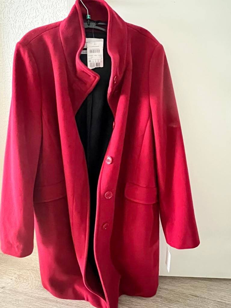 Gerry weber dames jas, Ophalen of Verzenden, Zo goed als nieuw, Maat 46/48 (XL) of groter, Rood