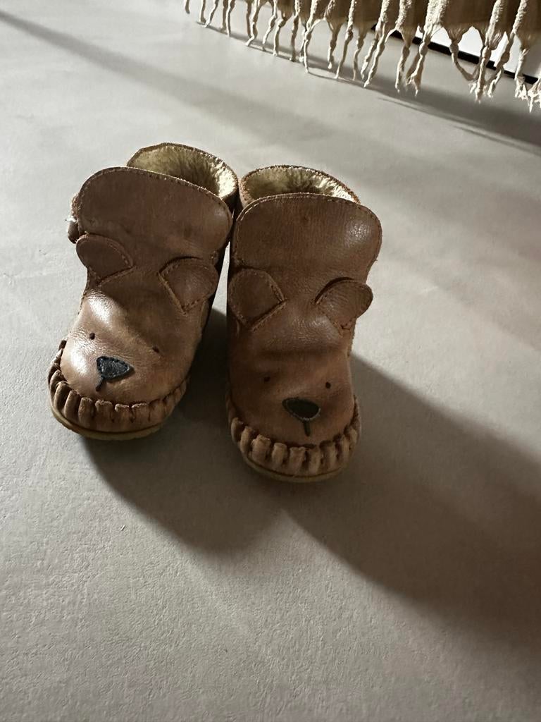 88) Donsje gevoerde schoenen maat 18-24 maanden, Ophalen of Verzenden, Zo goed als nieuw