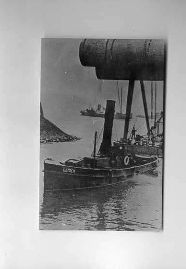 scheepvaart-foto-leiden, Ophalen of Verzenden, Zo goed als nieuw, Motorboot, Boek of Tijdschrift