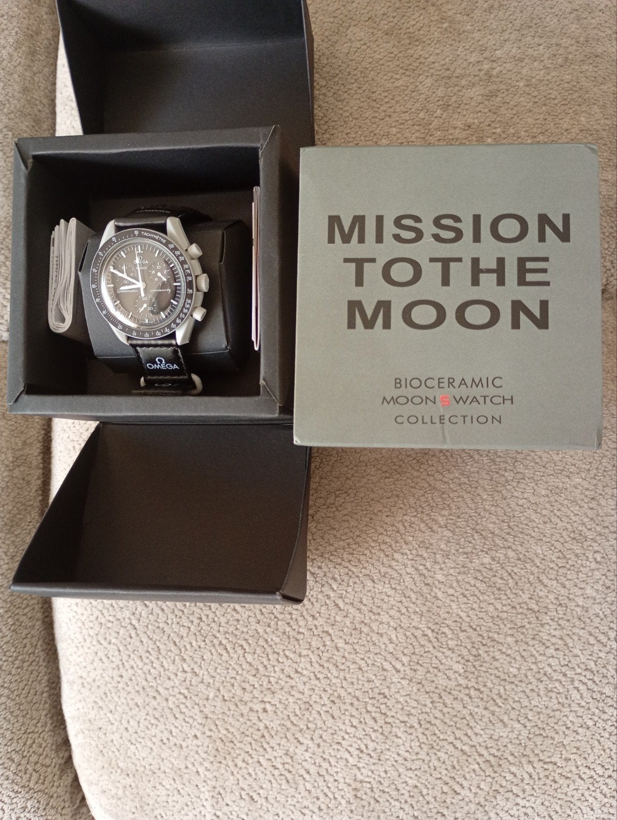 Omega x Swatch Speedmaster MoonSwatch Mission to the Moon, Overige merken, Overige materialen, Polshorloge, Overige materialen