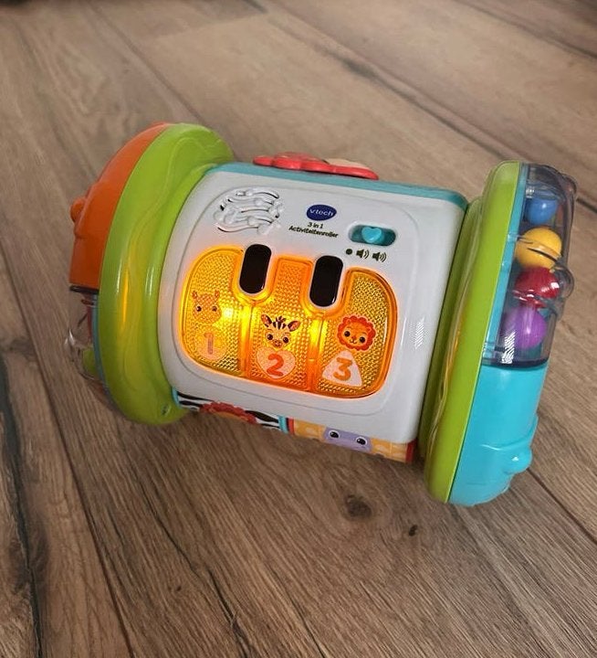 VTech Baby 3-in-1 kruiprol - In nieuwstaat!, Kinderen en Baby's, Ophalen, Zo goed als nieuw, Overige typen, Met licht