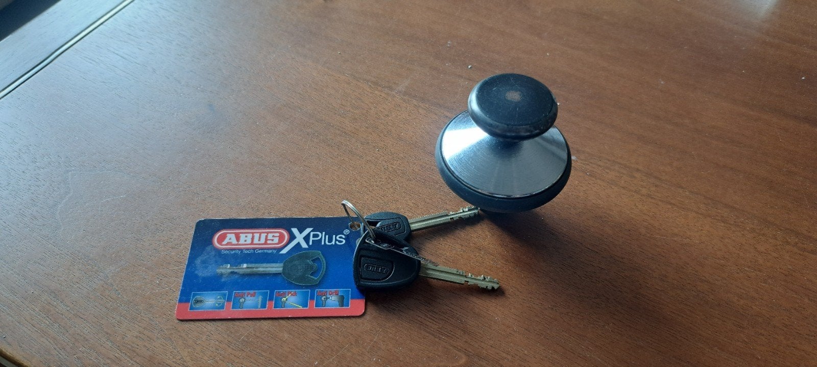ABUS Victory X-Plus Schijfremslot, Motoren, Ophalen of Verzenden, Gebruikt