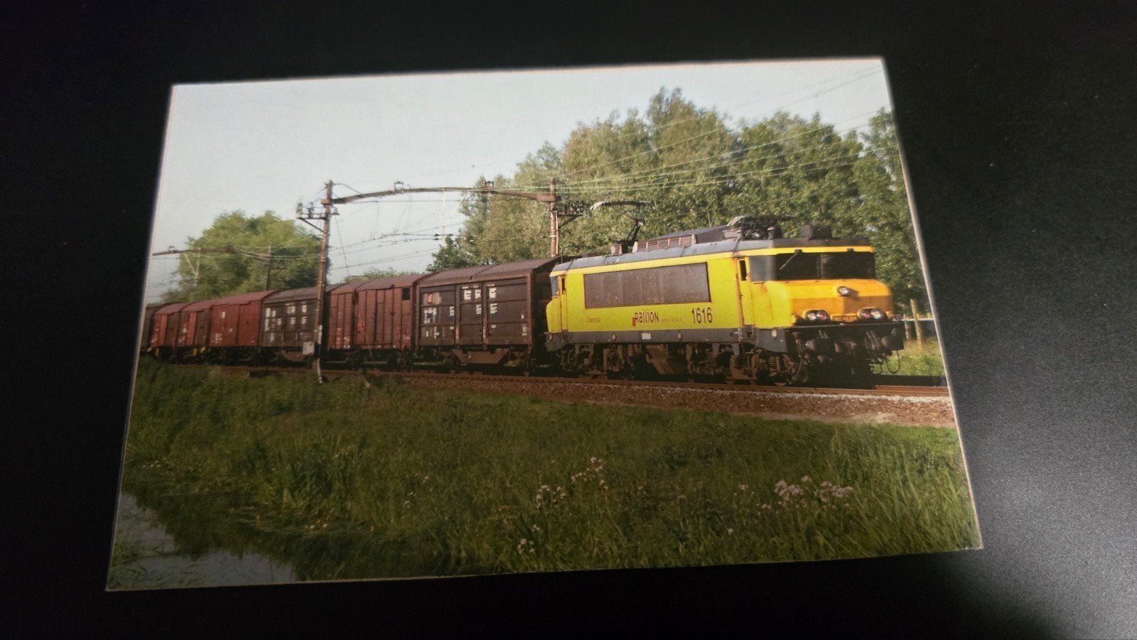 Afbeelding 1600 Locomotief  - Alsthom Belfort 1978-81, Ophalen of Verzenden, Trein
