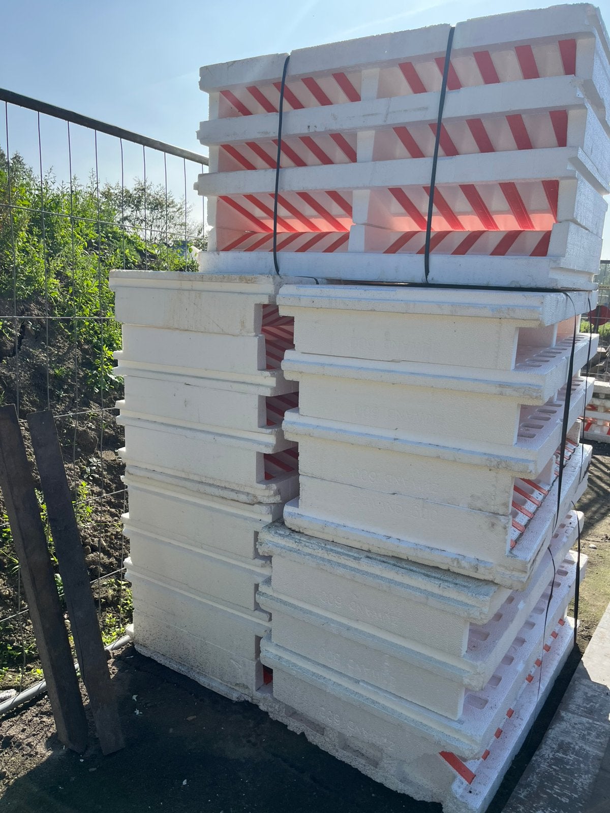 Isobouw Powerkist wanden en bodems 600, 500, 450, Ophalen, Zo goed als nieuw, Piepschuim (Tempex), 15 m² of meer