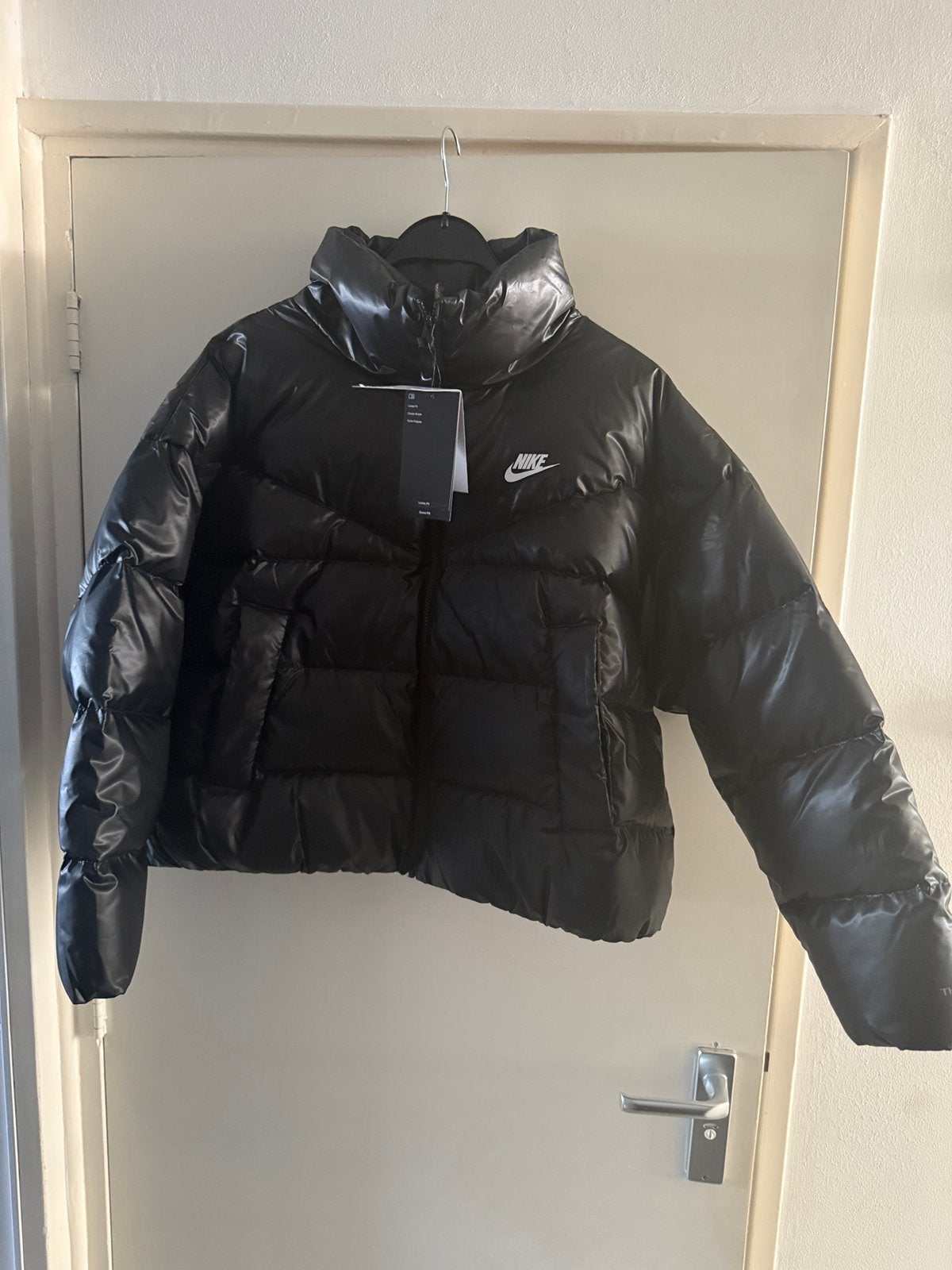 Nike therma fit puffer jas xl, Ophalen of Verzenden, Nieuw, Maat 46/48 (XL) of groter, Zwart