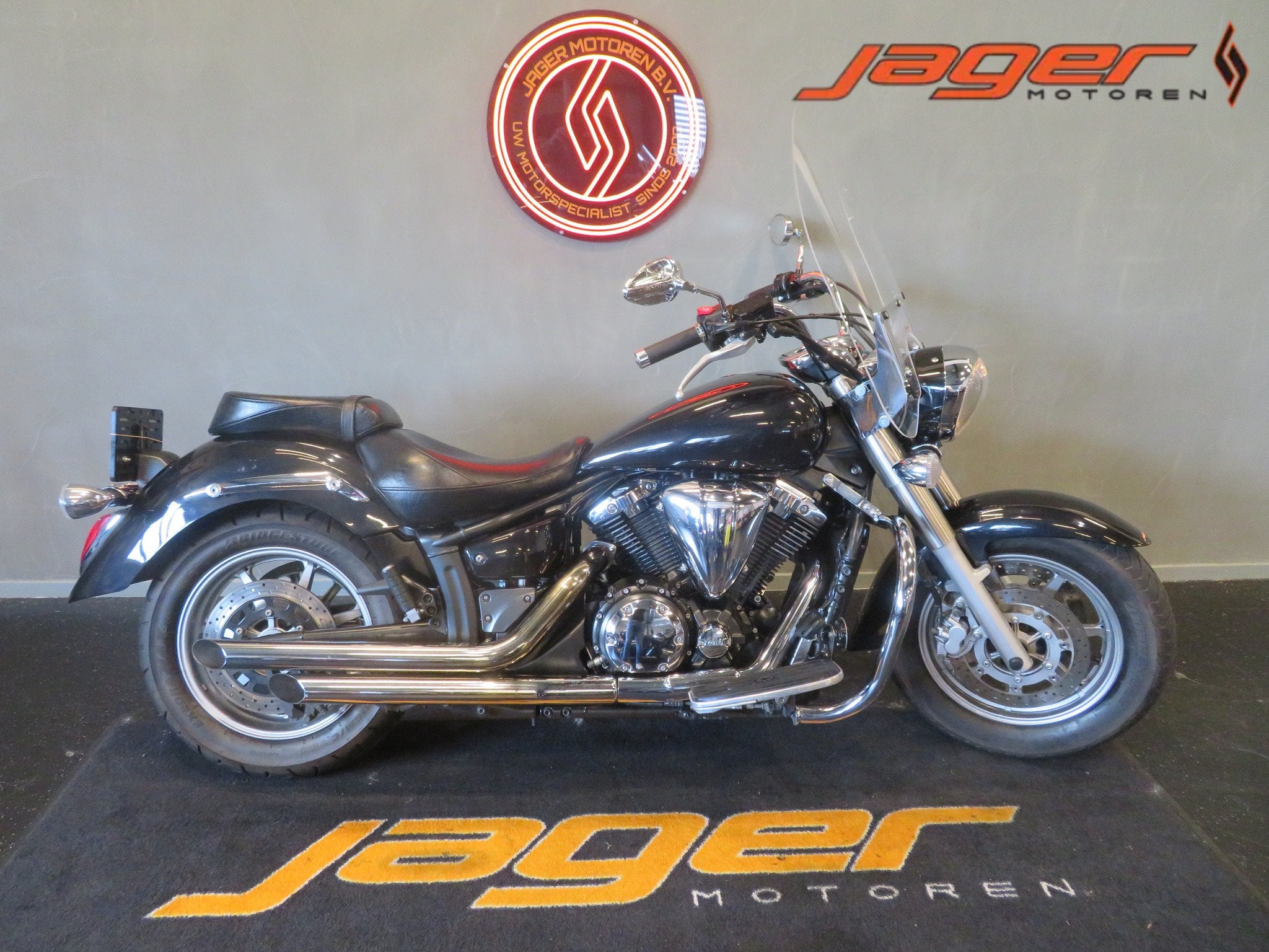 Yamaha XVS 1300 A MIDNIGHT STAR (bj 2007), Motoren, Chopper, Gebruikt, Bedrijf