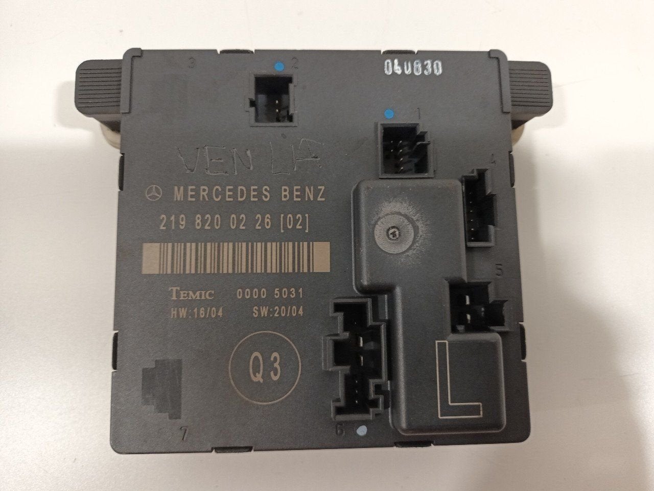 Computer centrale vergrendeling Mercedes-Benz CLS-Klasse, Onderdelen@venauto.nl, Van der Ven Autorecycling B.V., Gebruikt, Ettenseweg 76, 4706 PB Roosendaal, The Netherlands