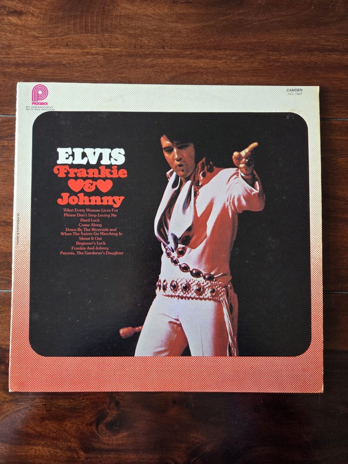 Elvis Presley Frankie and johnny LP 1975, Cd's en Dvd's, Ophalen of Verzenden, 12 inch, Poprock