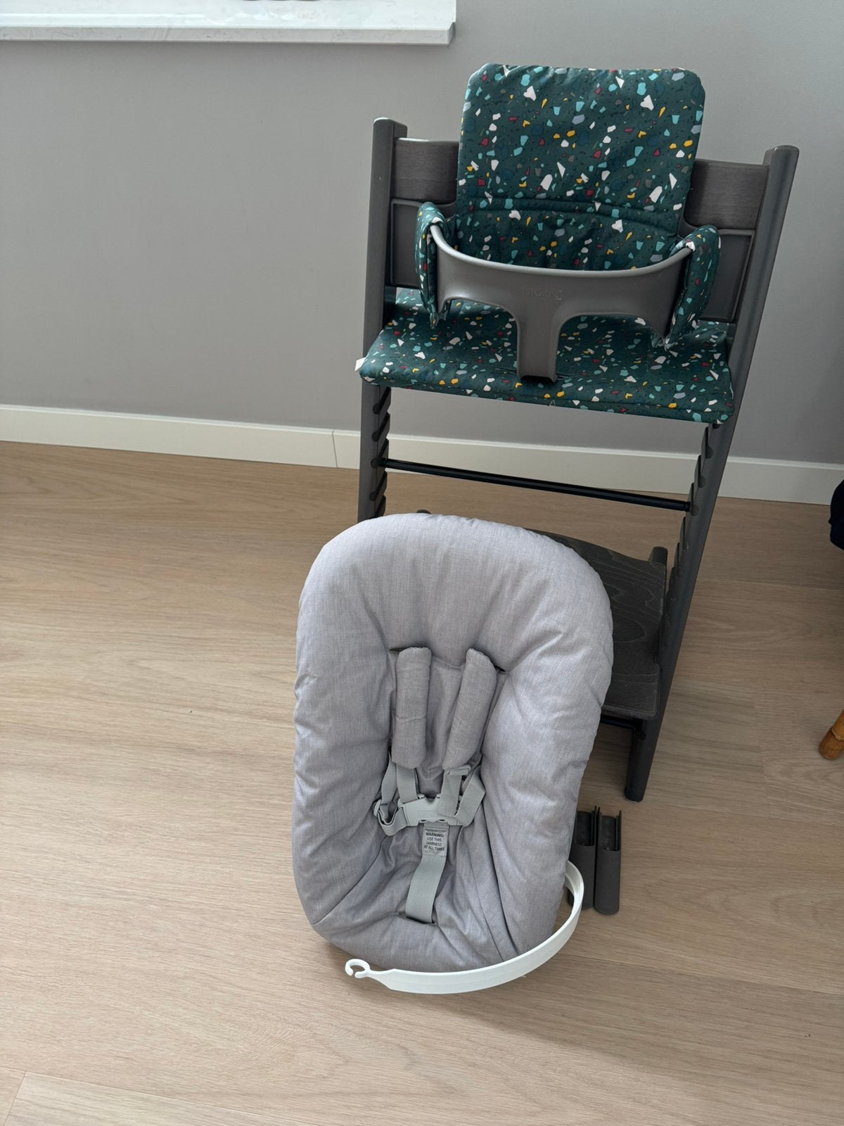 Stokke tripp trapp kinderstoel met Newborn, Ophalen, Zo goed als nieuw, Meegroeistoel