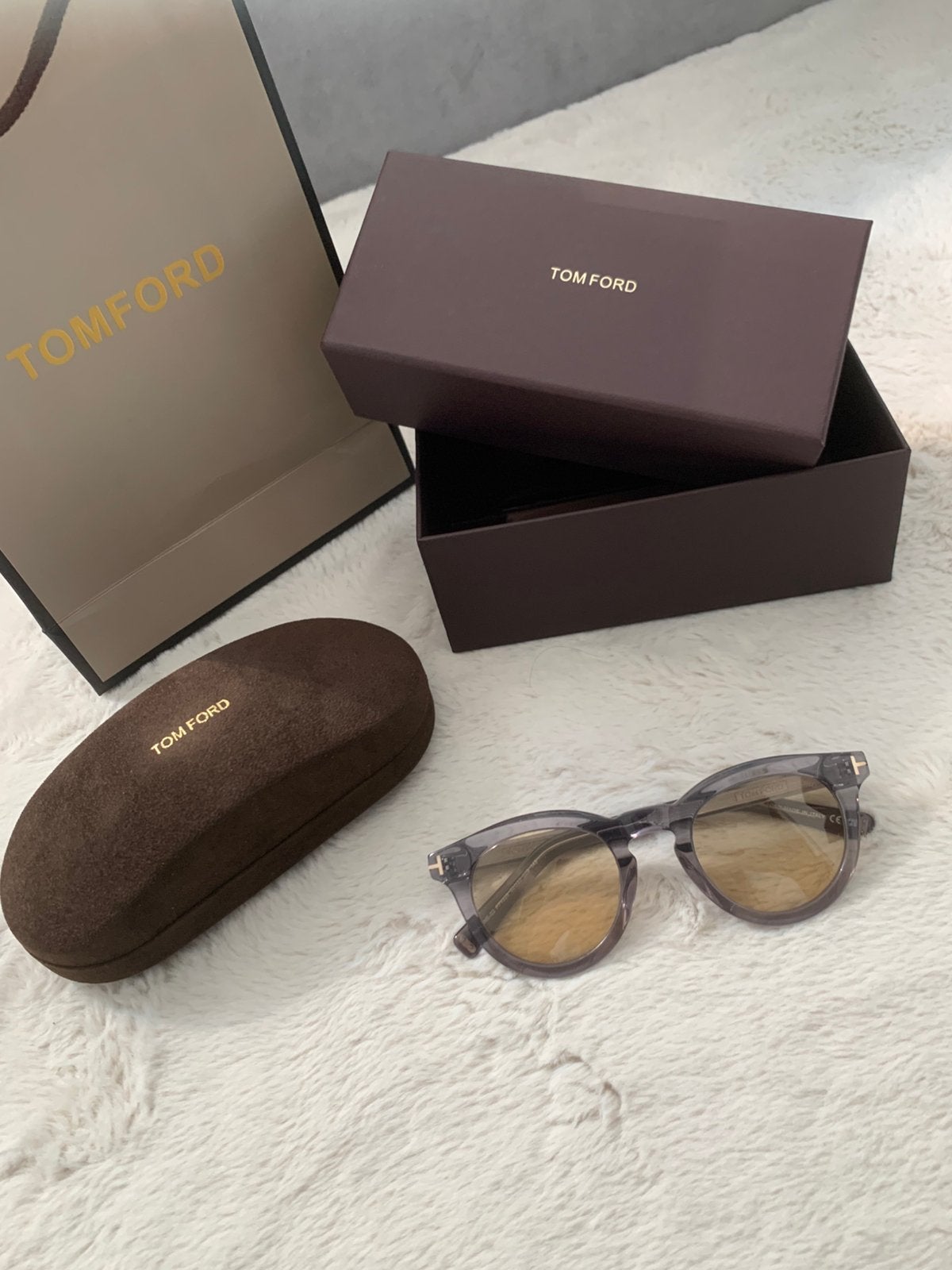 Tom Ford zonnebril unisex LIMITED EDITION, Ophalen of Verzenden, Zo goed als nieuw, Zwart, Overige merken
