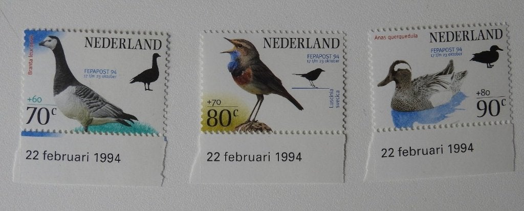 3 postzegels Fedapost 1984, Verzenden, Na 1940, Postfris