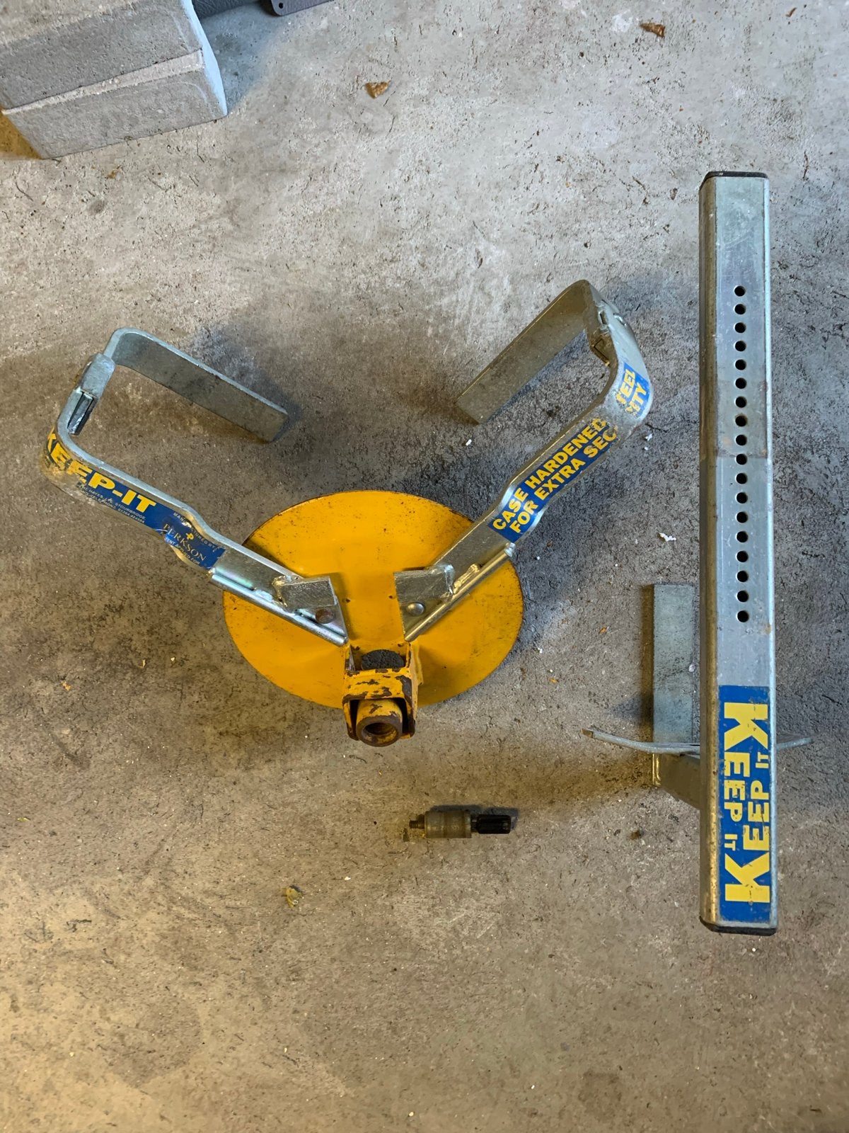 Keep-It Dissel slot / Wielklem - Extra Beveiliging, Ophalen of Verzenden, Gebruikt
