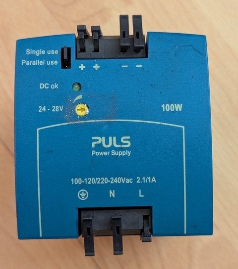 PULS voeding 24-28V 100W, Ophalen of Verzenden, Gebruikt