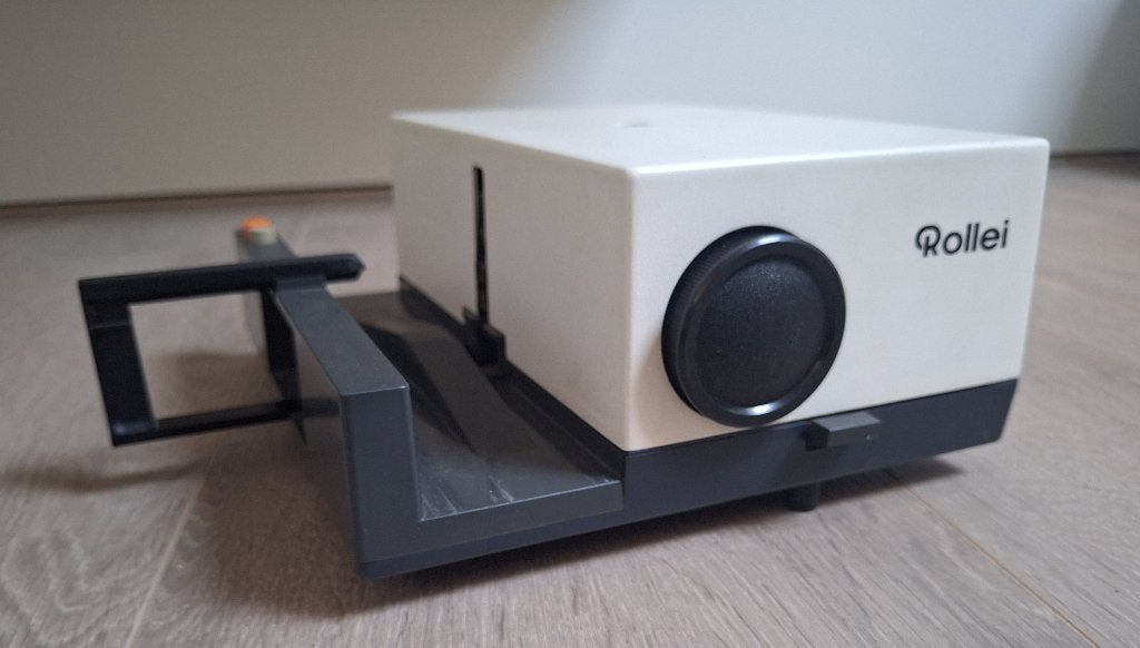 Retro Super-8 Filcamera en Diaprojector, Ophalen, Gebruikt, Met scherm
