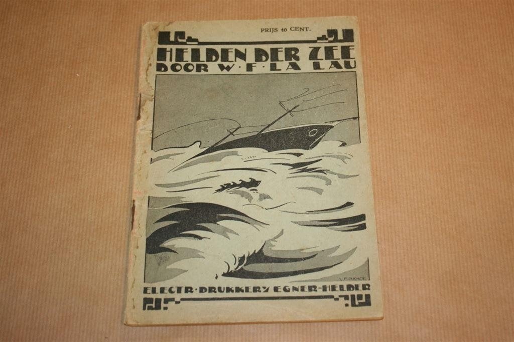 Helden der Zee - Dorus Rijkers fonds - 1924 !!, Ophalen of Verzenden