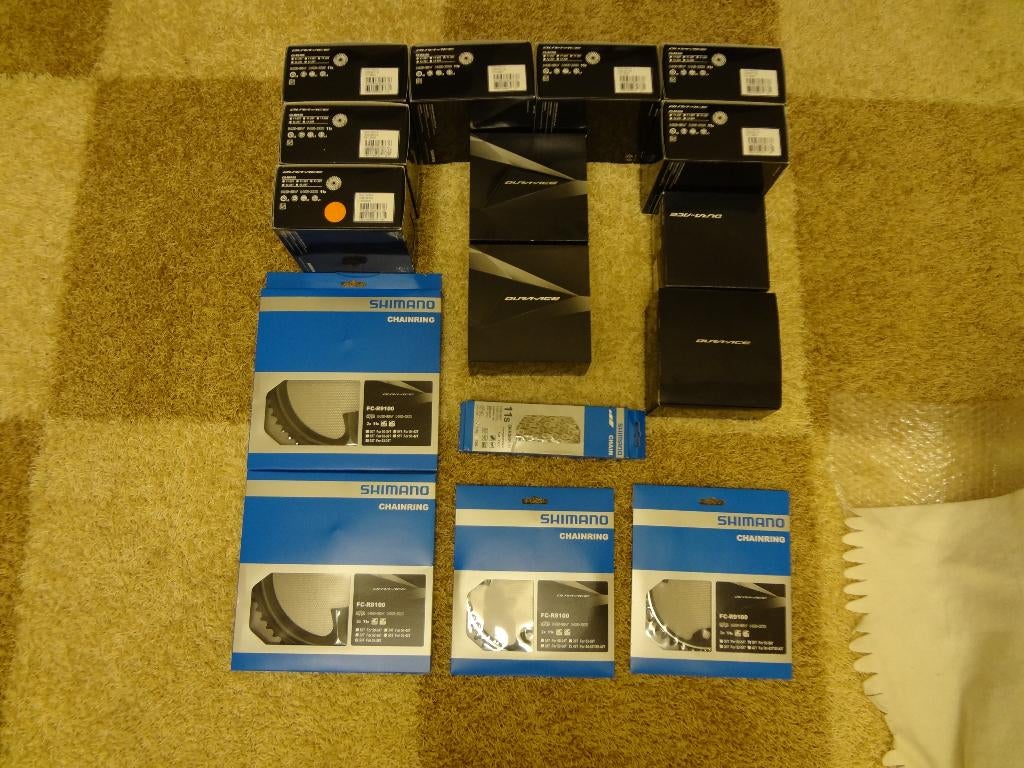 Nieuw Dura Ace 9000 en of 9100 bladen en cassette s, Ophalen of Verzenden, Nieuw, Overige typen