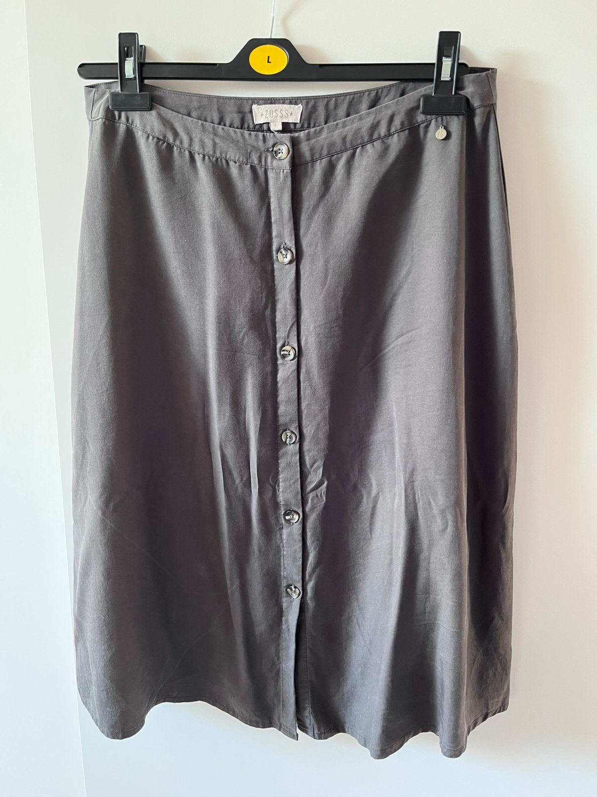 Rok Zusss, Kleding | Dames, Rokken, Bruin, Maat 42/44 (L), Ophalen of Verzenden, Knielengte